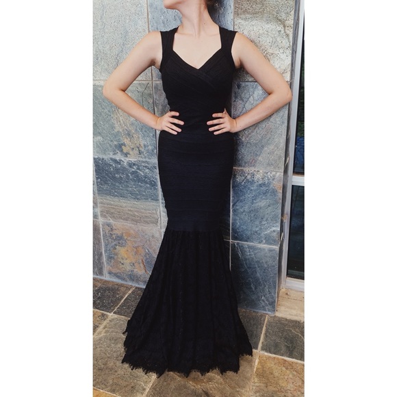 Maison Lessage Dresses & Skirts - Bandage-style, mermaid cut evening dress Maison Lessage Dresses & Skirts - Bandage-style, mermaid cut evening dress
